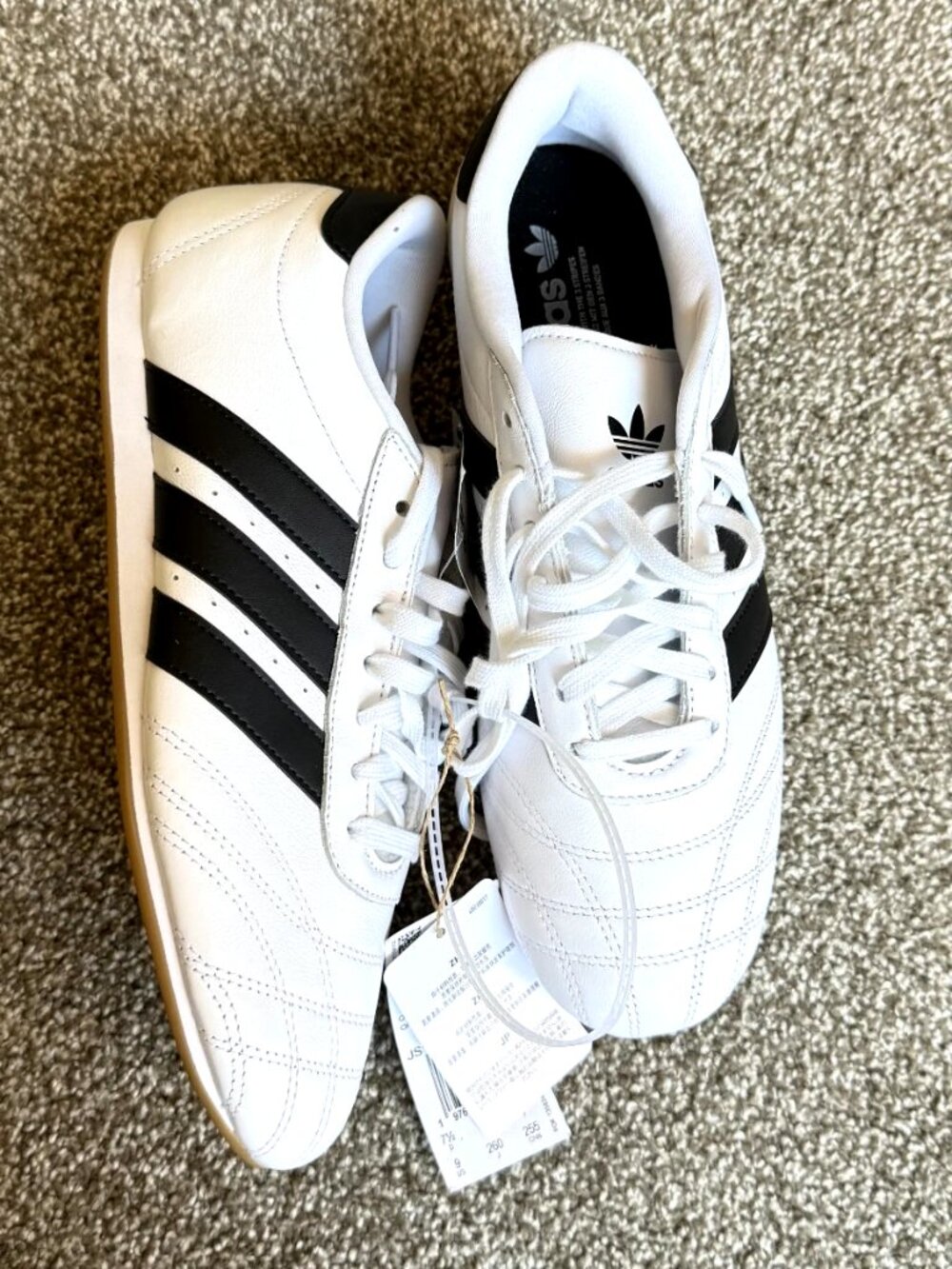 adidas Originals Taekwondo Lace White Black Women's Size 9 (Men 7.5) NWT JS1194 - Picture 4 of 16